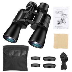 8-24x Binoculars with 50mm Objective Lens, Multi-Layer Coated Aspherical Lenses, High-Grade BAK-4 Prisms, Compact & Portable for Bird Watching